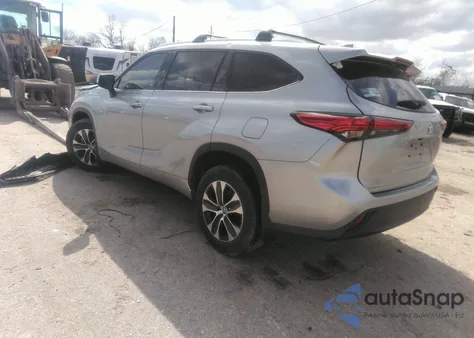 2020 Toyota Highlander Xle из США, поврежденный, VIN 5TDGZRBH0LS508126